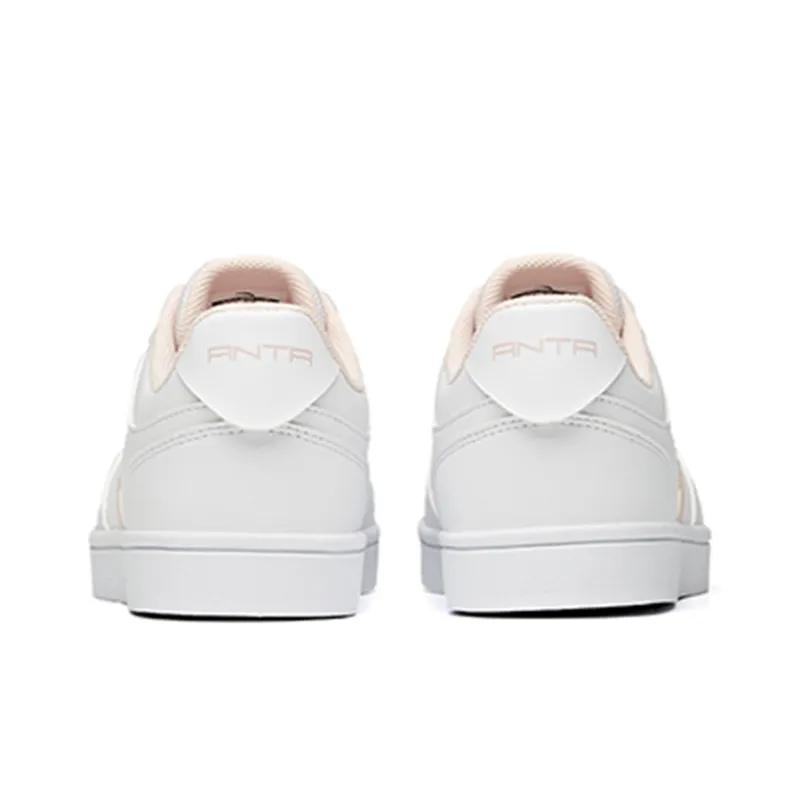 ANTA Skateboarding Series Sneakers 'White Beige' Women's-4