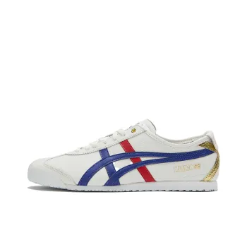 Onitsuka Tiger Mexico 66 Blue Red Metallic Gold