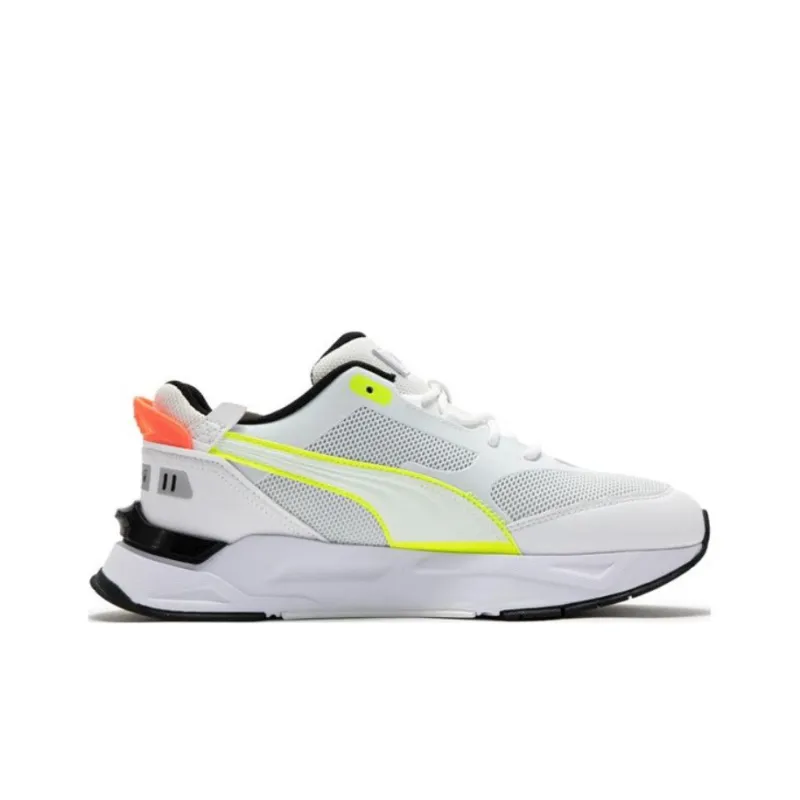PUMA Mirage Sport Tech Laser Tag 'White Yellow'-1