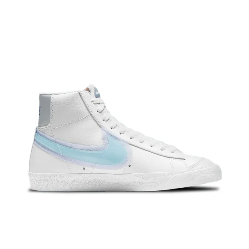 Nike Blazer Mid 77 White Glacier Blue Women's-1