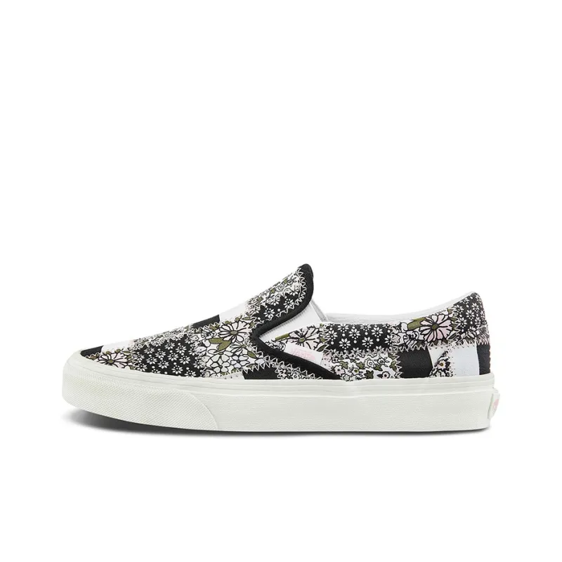 Vans Ua Classic Slip On Floral Patchwork-0