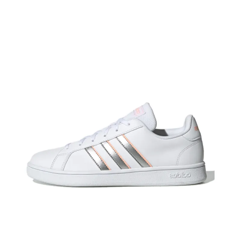 Adidas Neo Grand Court Base 'White Silver Pink' Women's-0