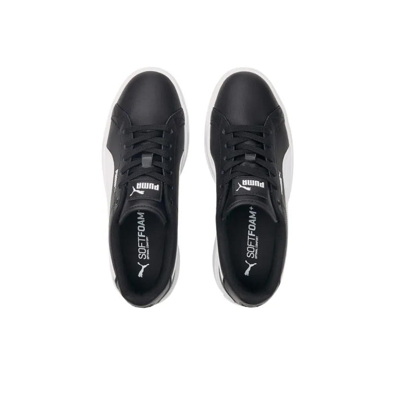 PUMA Karmen L Kadin Slip Resistant, Abrasion Resistant, Lightweight Low Top Skateboard Shoes Women's Black White-2