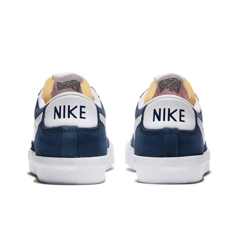 Nike Blazer Low 77 Suede Midnight Navy-4