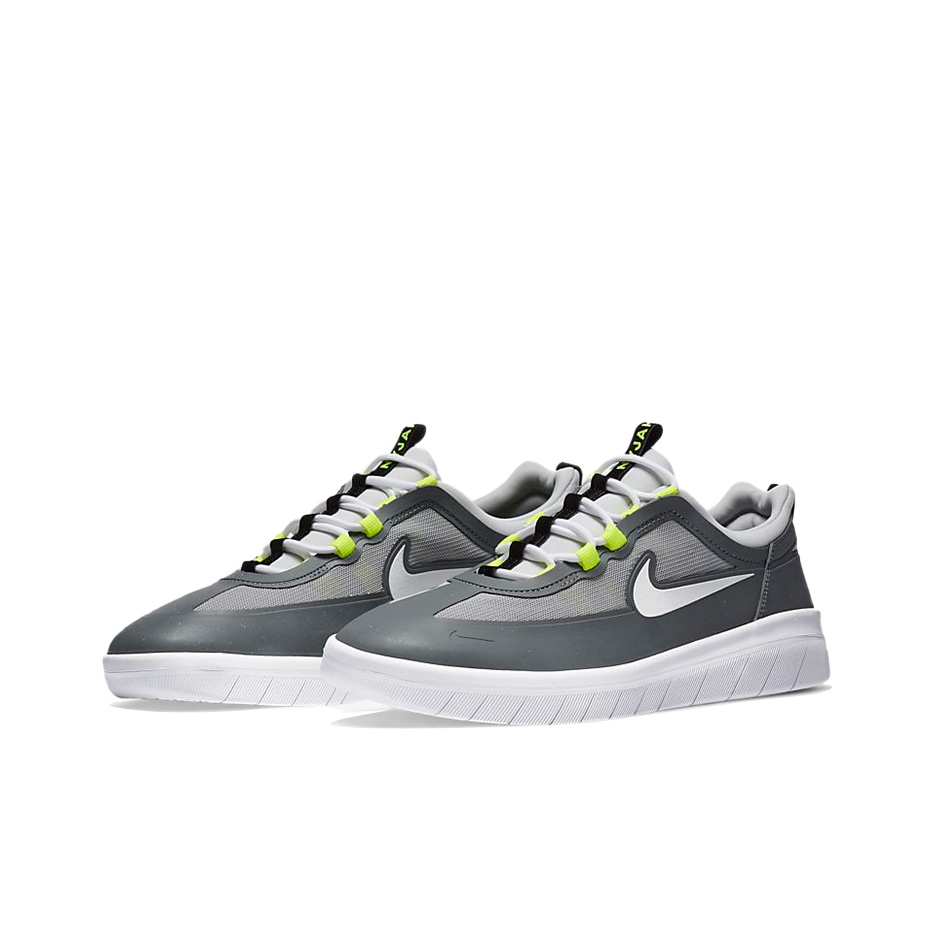 Nike Sb Nyjah Free 2 Grey Neon POIZON