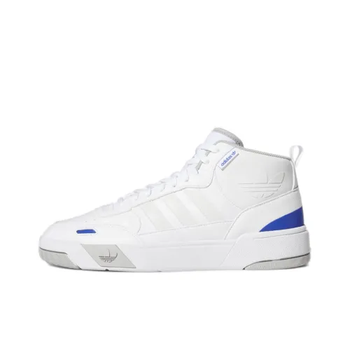 Adidas Originals Post Up Skateboard Shoes Unisex Mid-Top White/Blue