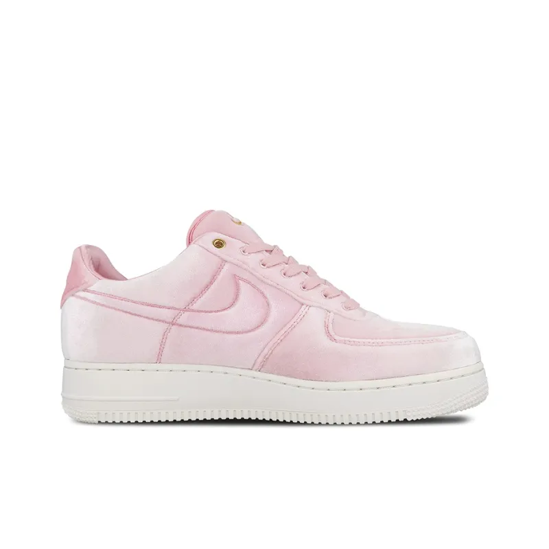 Nike Air Force 1 Low Premium 3 Velour Pink Rise Women's-1