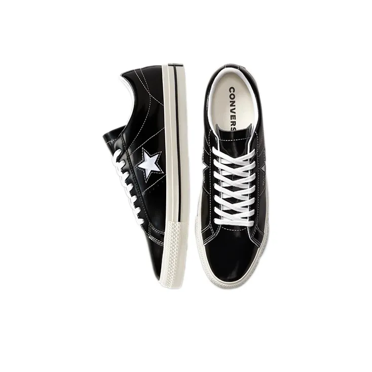 Converse One Star Low 'Black Patent'-4