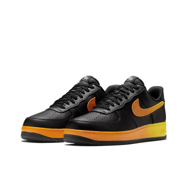 Nike Air Force 1 Low Black Yellow Orange-2