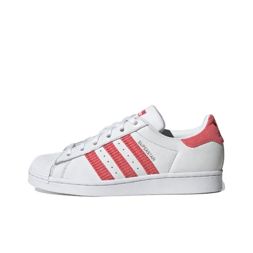 Adidas Originals Superstar 'Corduroy Striped White Tactile Pink' Women's