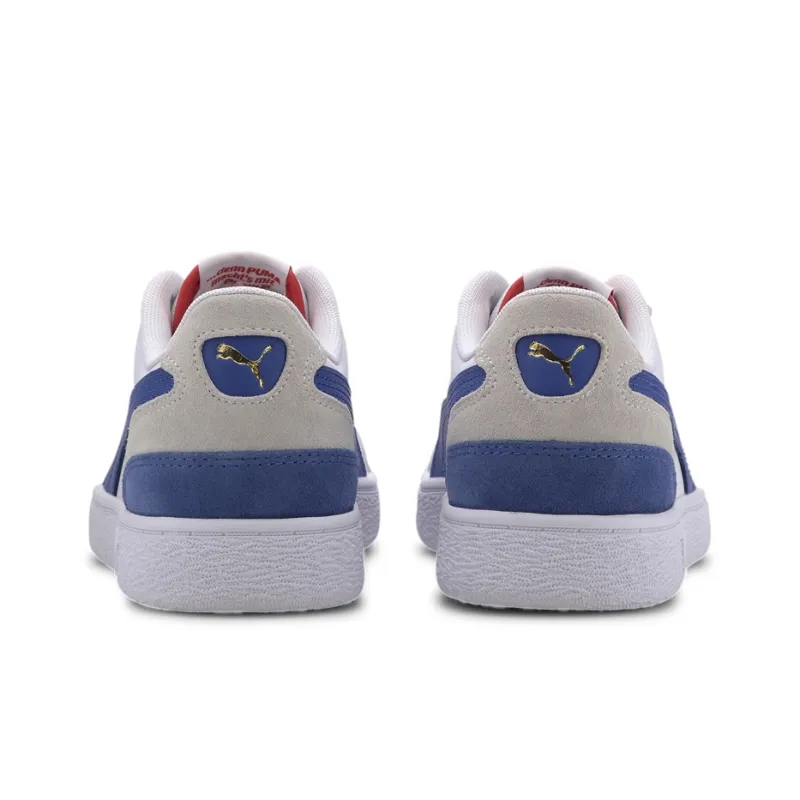 PUMA Ralph Sampson Lo Vintage White Dazzling Blue-4