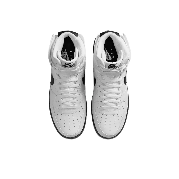 Nike Air Force 1 High White Black Midsole-3