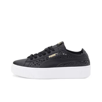 PUMA Vikky Stacked Laser Cut SoftFoam Sneakers Black Women's