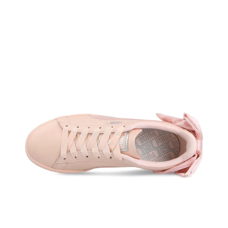 Puma Basket Bow Pearl Pink Women's-3