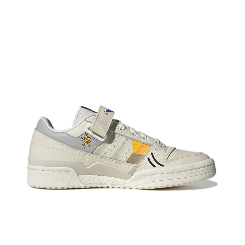Adidas Forum Low Slide White-1