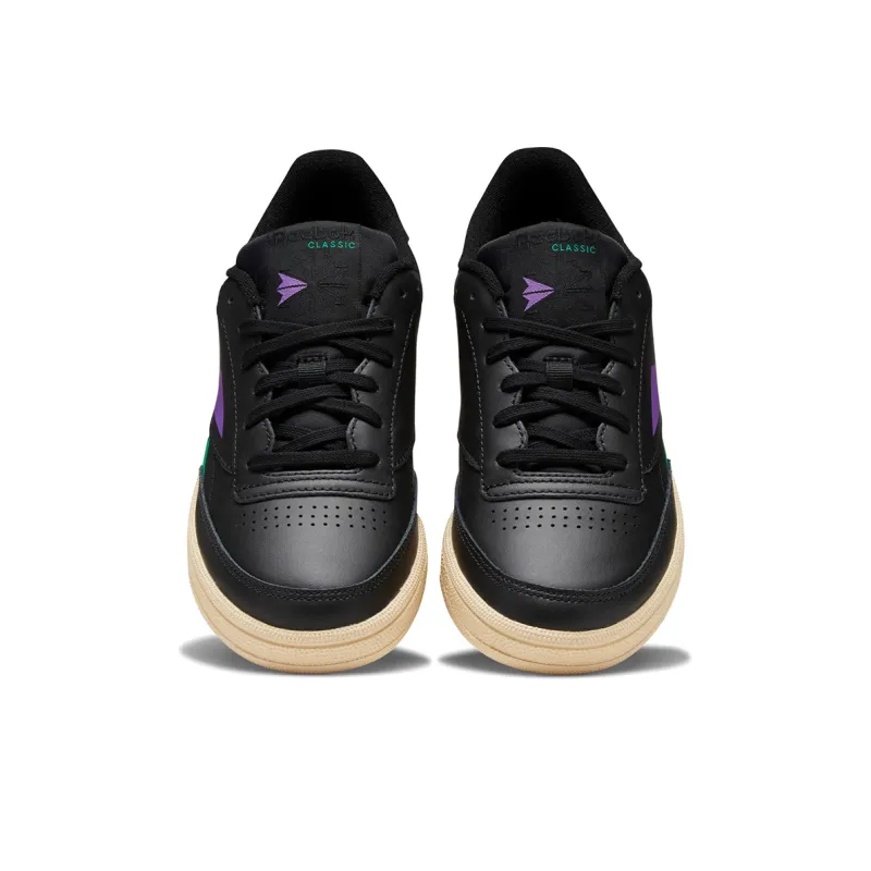 Reebok Club C 85 Black/Purple Women's-4