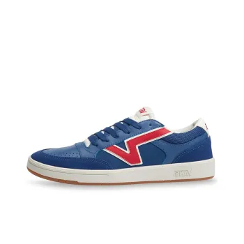 Lowland Vans Cc 'Retro Sport Navy Red'