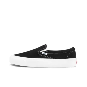 Vans Vault Og Classic Slip On Lx Canvas Black White