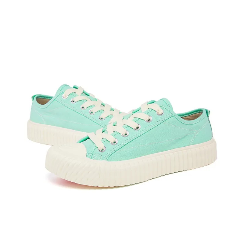 Kappa Slip Resistant Coverage Low Top Skateboard Shoes Women's Green-2