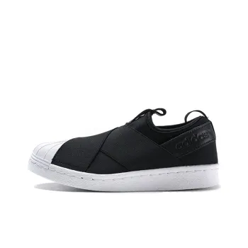 Adidas Originals Superstar Slip On Core Black Cloud White Women's