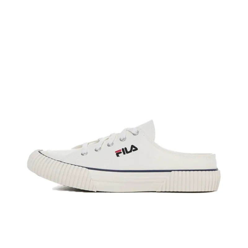 FILA Bumper Mule Ver 2 Low Top Board Shoes White-0