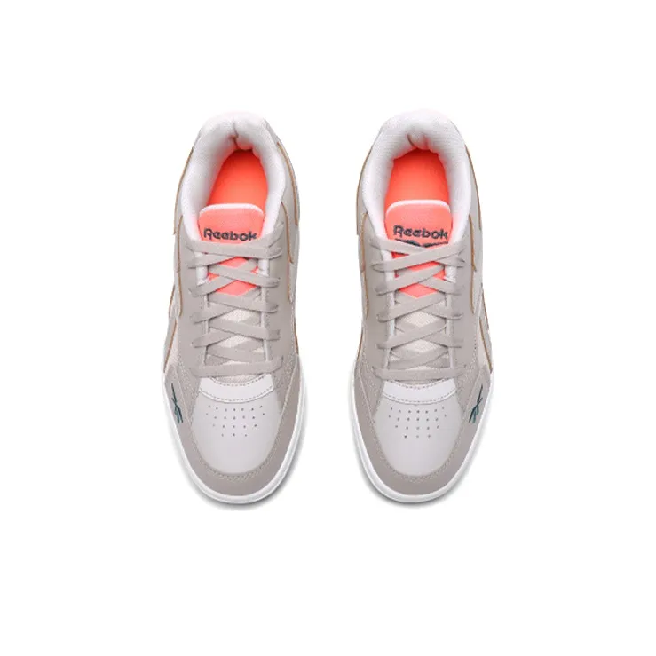 Reebok Court Double Mix Sneakers Gray/Orange Women's-4