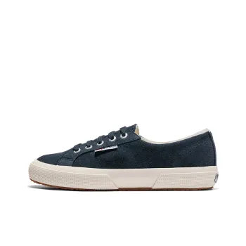 SUPERGA Low Top Skateboard Shoes Unisex Navy Blue
