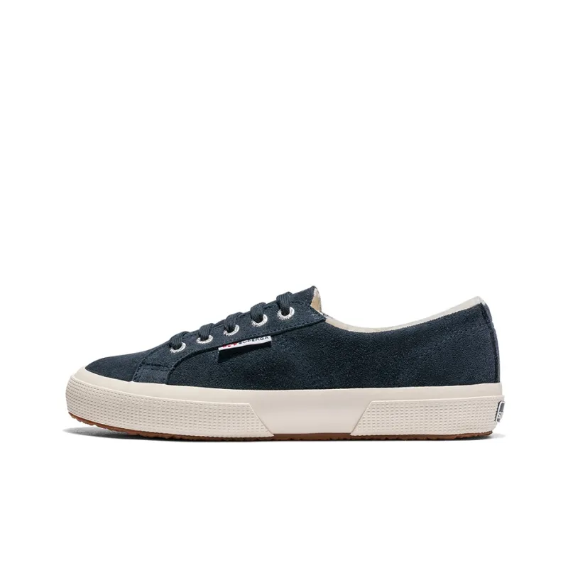 SUPERGA Low Top Skateboard Shoes Unisex Navy Blue-0