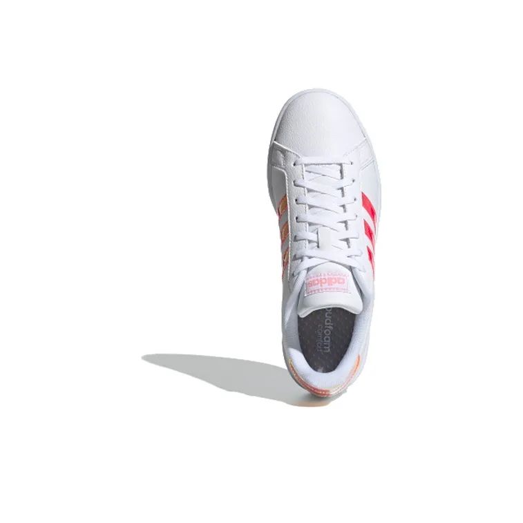 Adidas Women's Grand Court 'Pink Iridescent' Women's-3