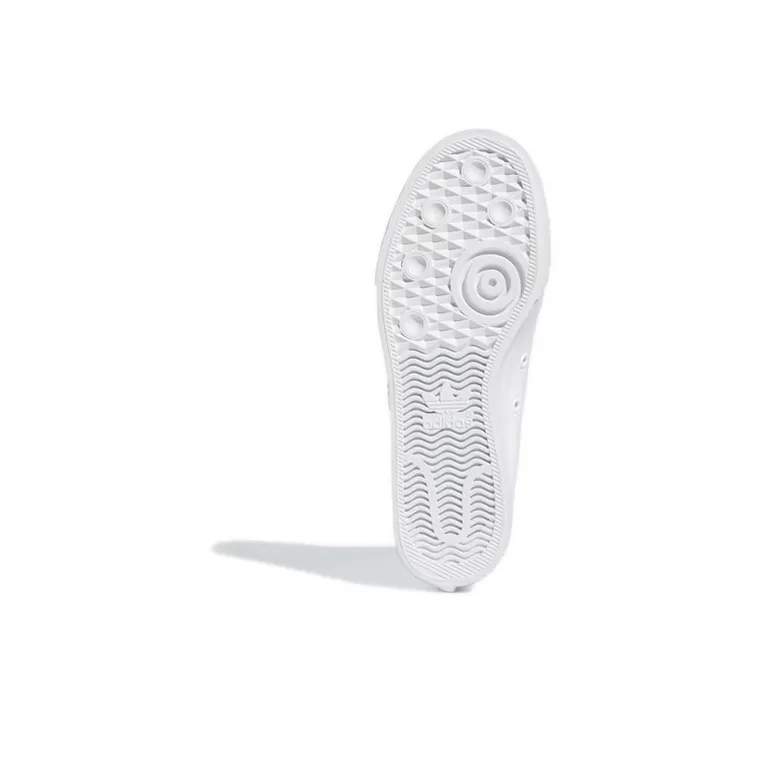 Adidas Nizza Trefoil Hi Cloud White Gold Metallic Women's-5
