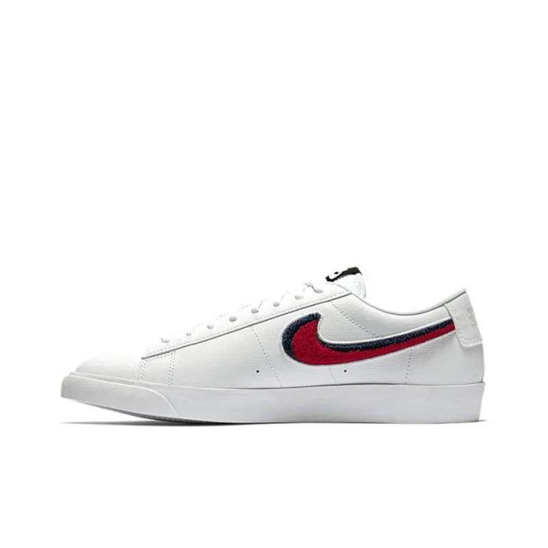 Nike Blazer Low 3D White Blue Red-0