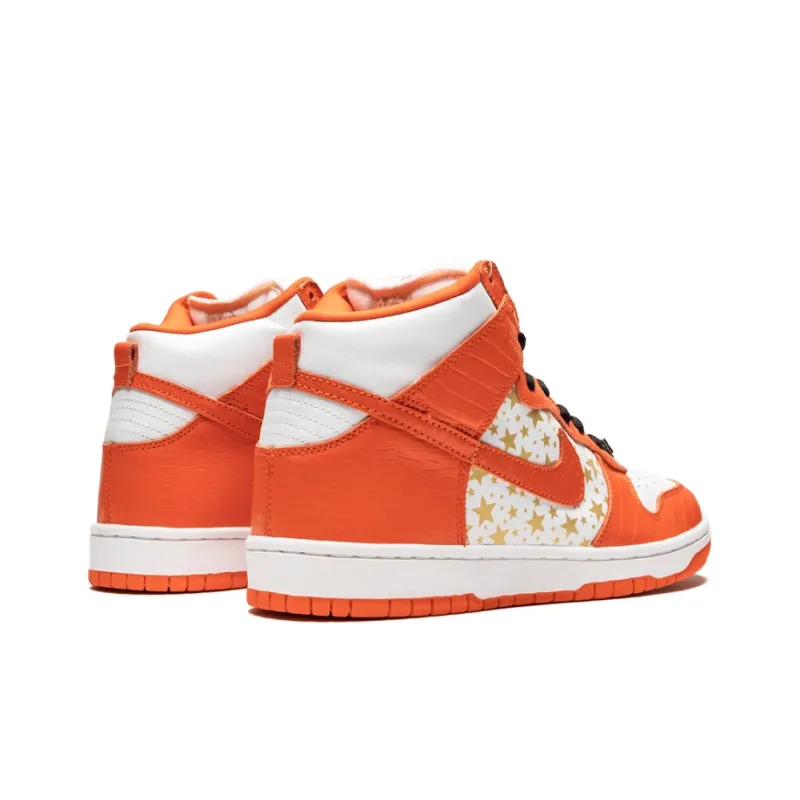 Nike Dunk High Pro Sb Supreme Orange Stars-3