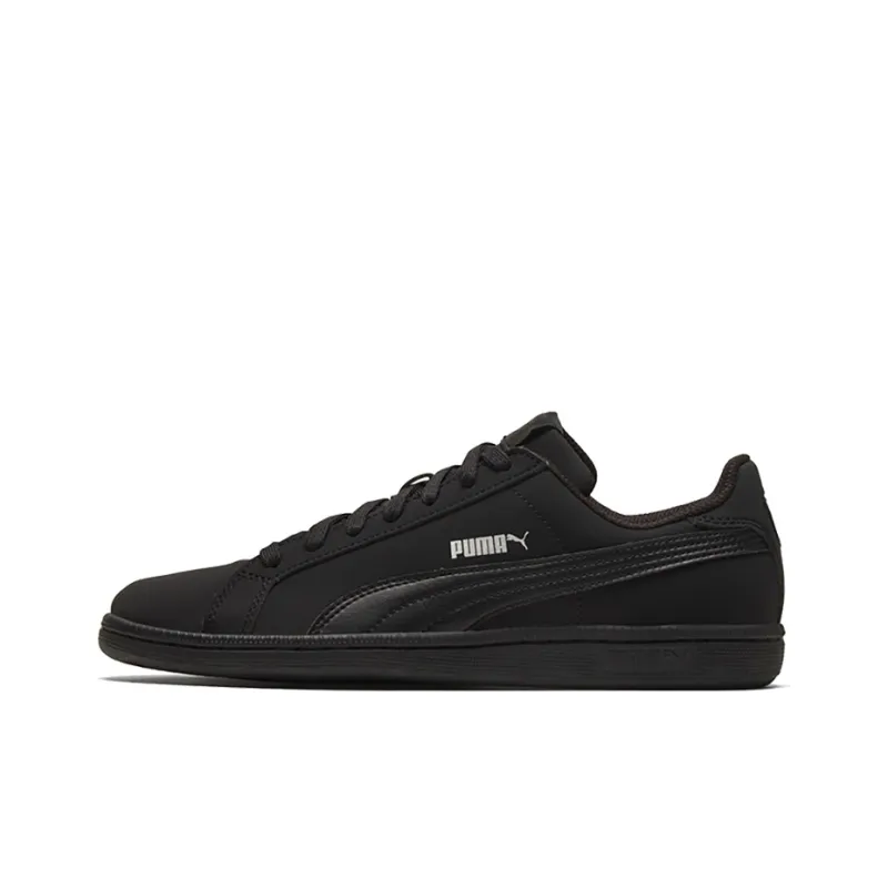 PUMA Smash Buck White/Black Low Casual Board Shoes-0