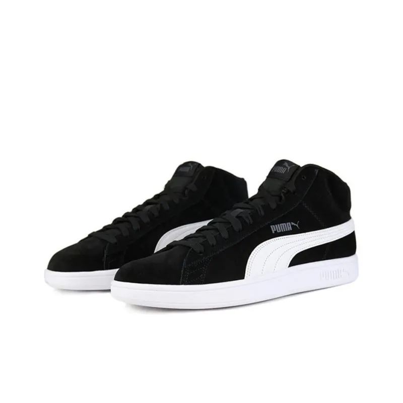 PUMA Smash V2 Mid 'Black White'-2