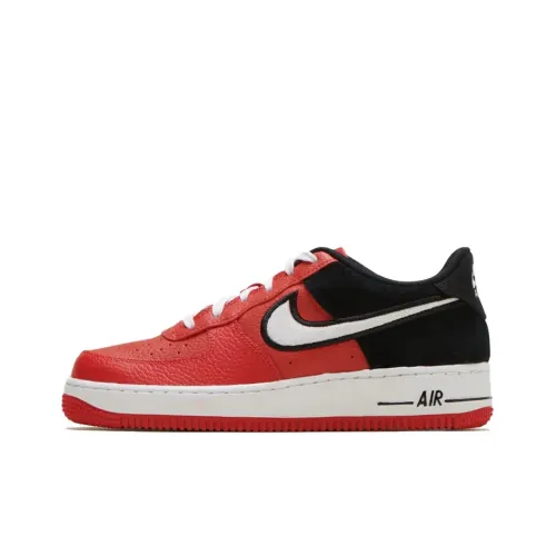 Nike Air Force 1 Low Mystic Red Black GS