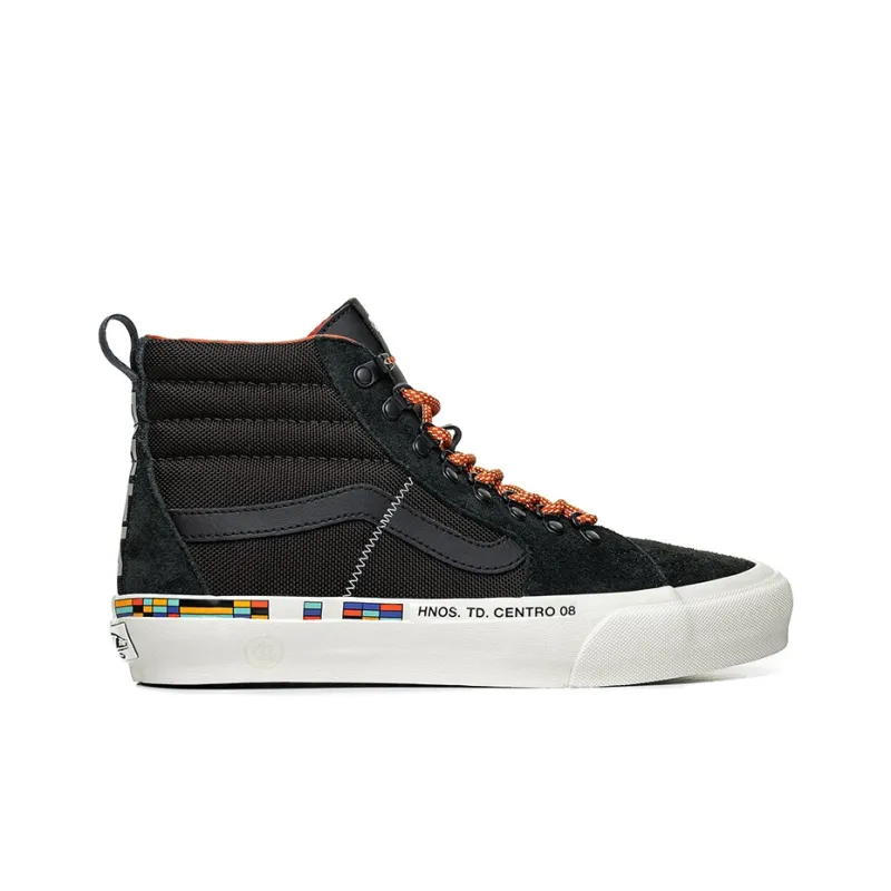 Vans SK8 Skateboard Shoes Unisex High Top Black/White-1