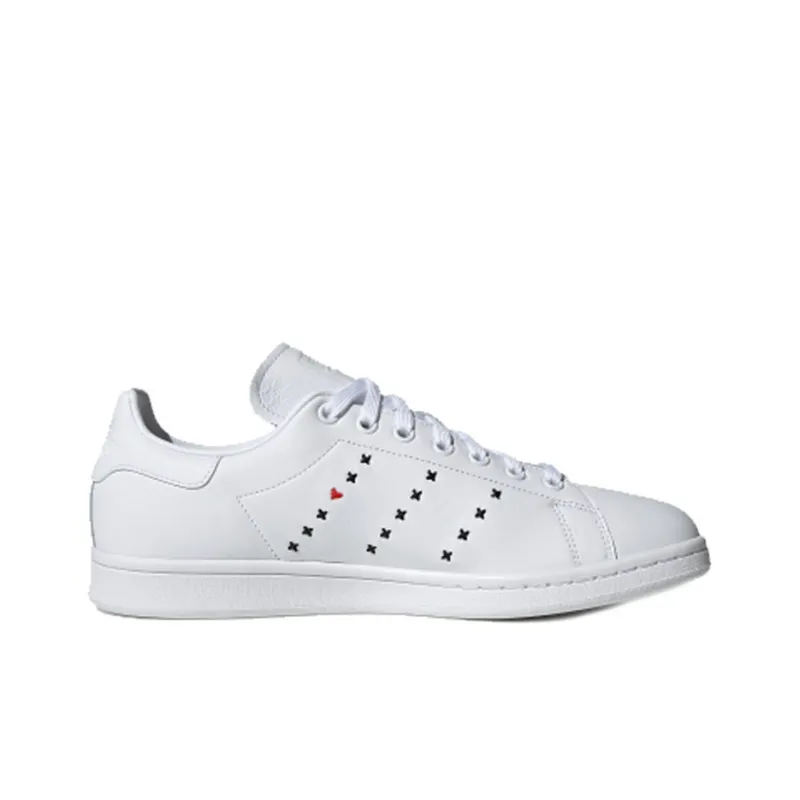 Adidas Stan Smith Heart Stripe Black-1