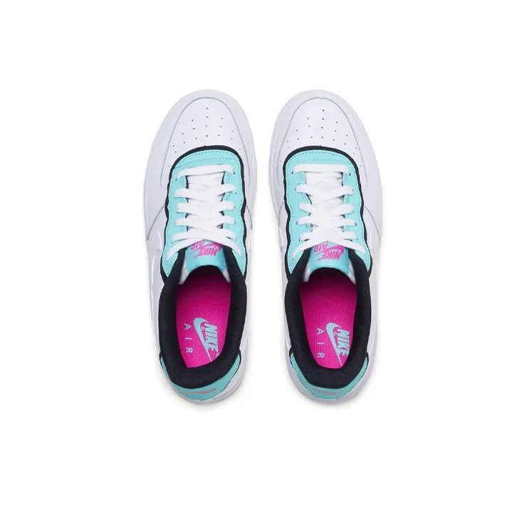 Nike Air Force 1 Low Double Layer Aqua Black GS-3