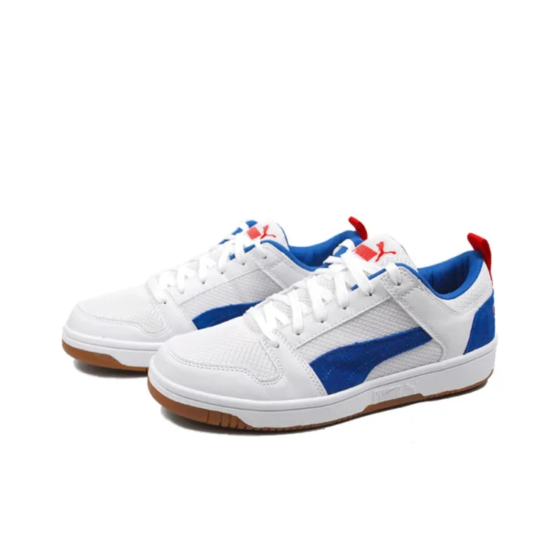 PUMA Rebound Layup Lo 'White/Blue'-2