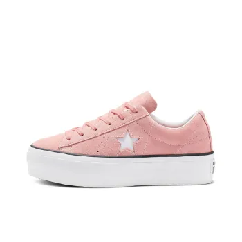 One Star Women's Converse Platform Low 'Bleached Coral' Women's