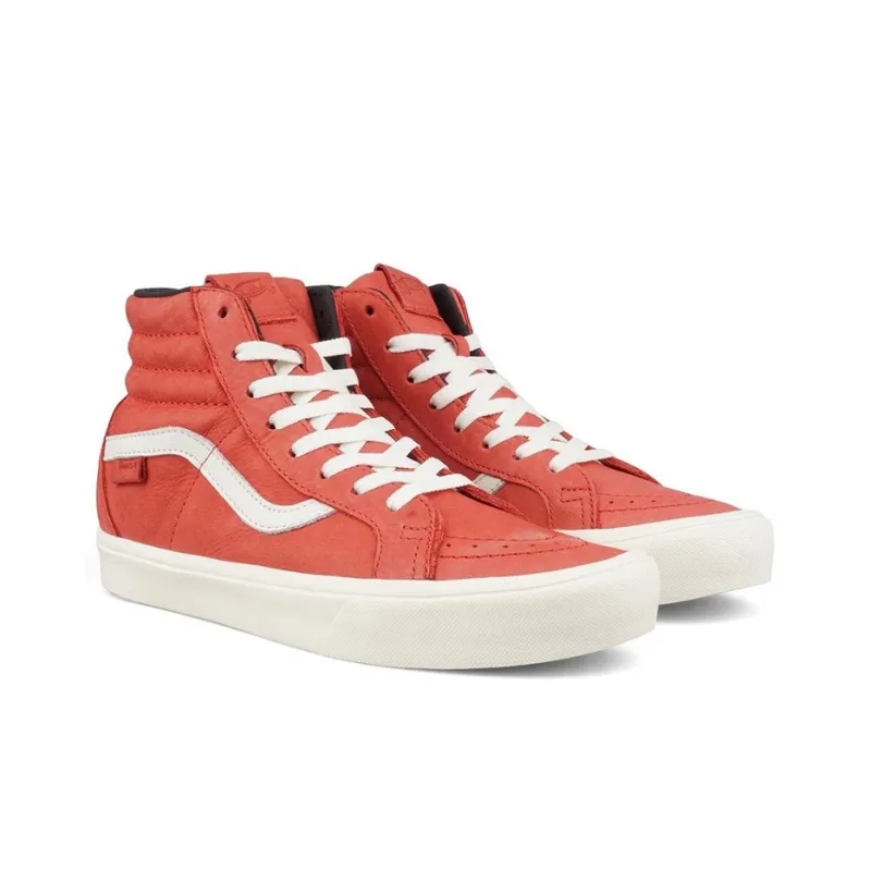 Vans Horween X SK8 Hi Reissue Lite LX Lollipop Red-2