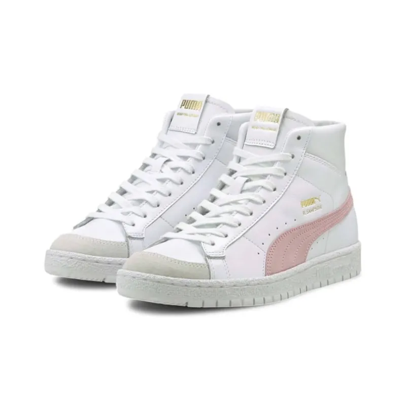 PUMA Ralph Sampson 70 Mid Archive Anti-Slip Wear-Resistant Mid-Top Skateboard Shoes Unisex 70 Mid Archive-2