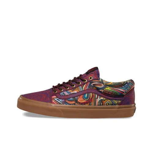 Vans Old Skool Skateboard Shoes Unisex Low-Top Multicolor