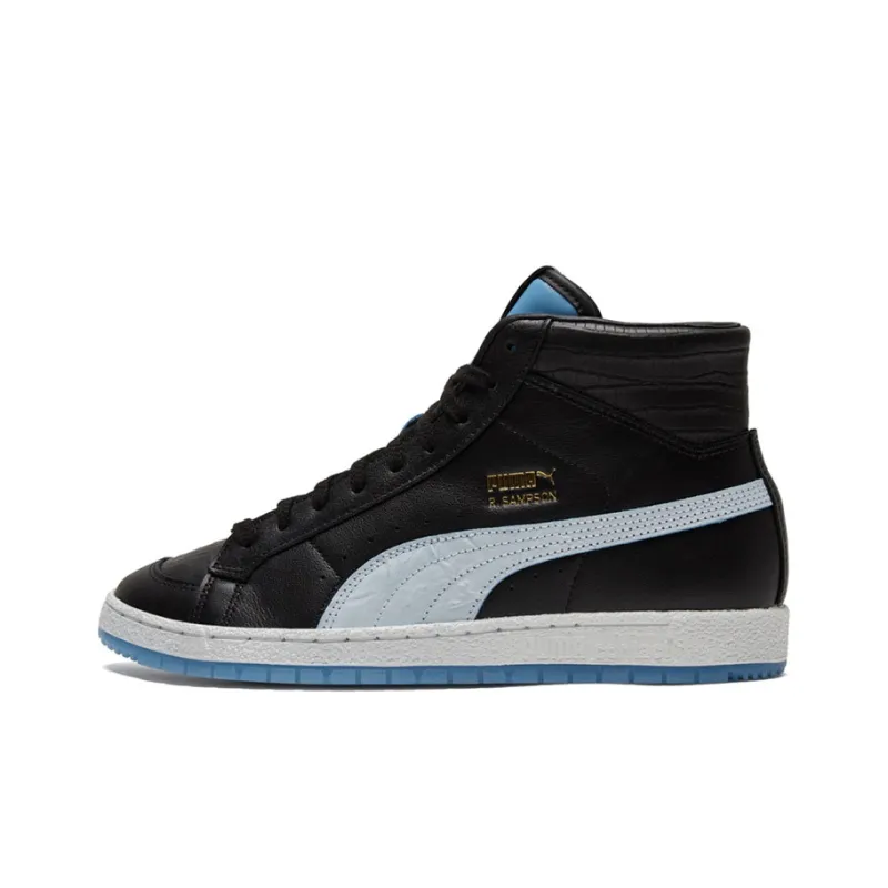 PUMA Unisex Ralph Sampson 70 Mid Layer Sneakers Black/Blue-0