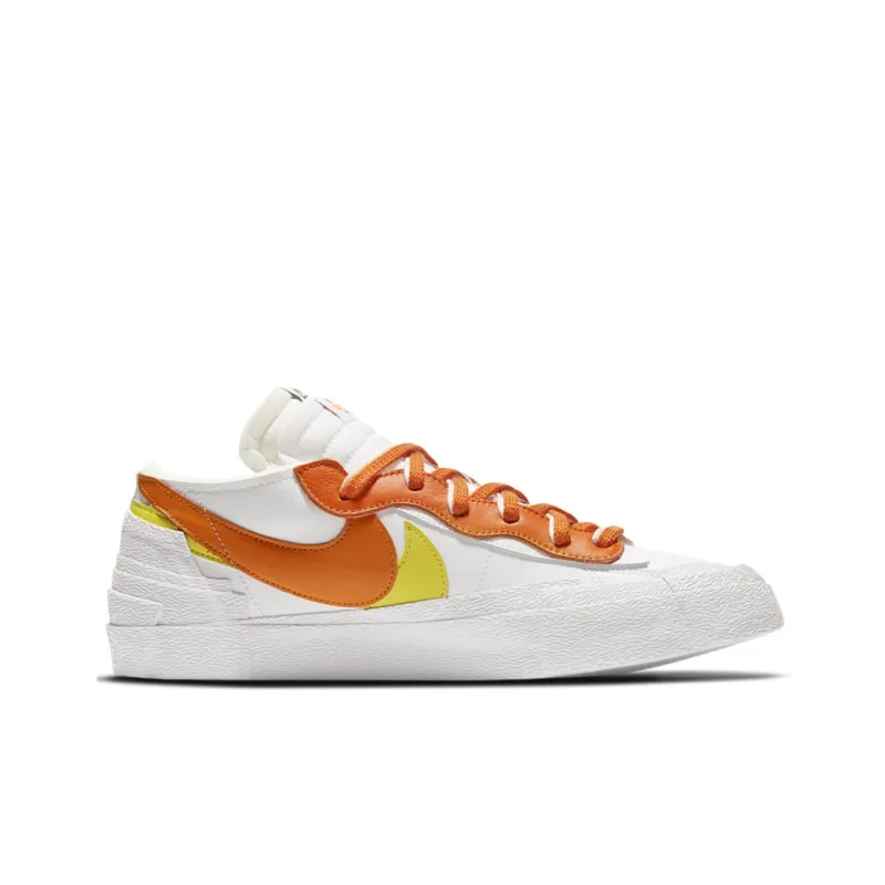 Nike Blazer Low Sacai White Magma Orange-1