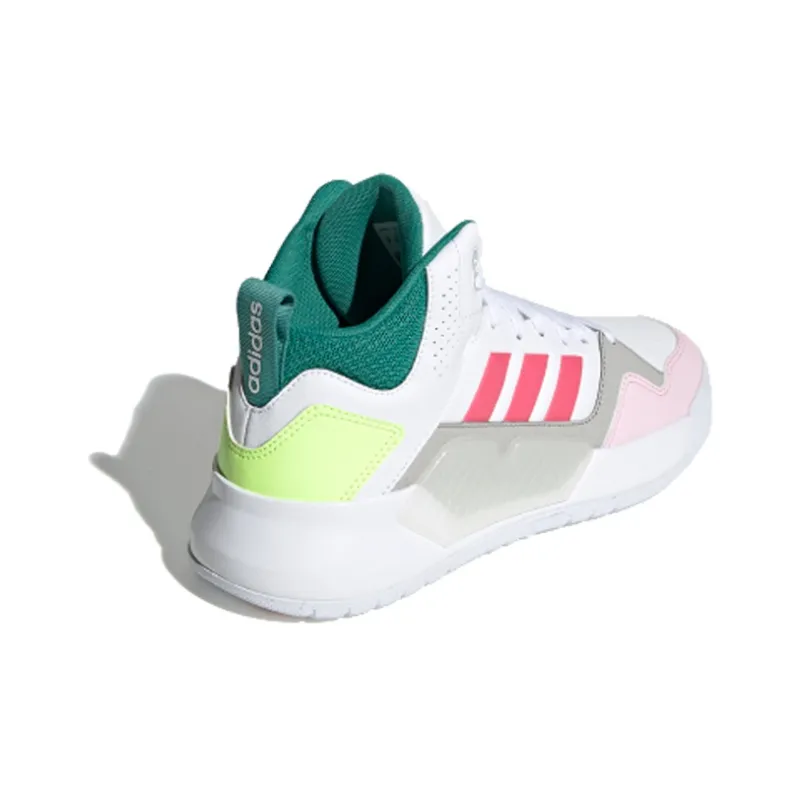 Adidas Neo Play9tis 2.0 'White Pink Green' Women's-2