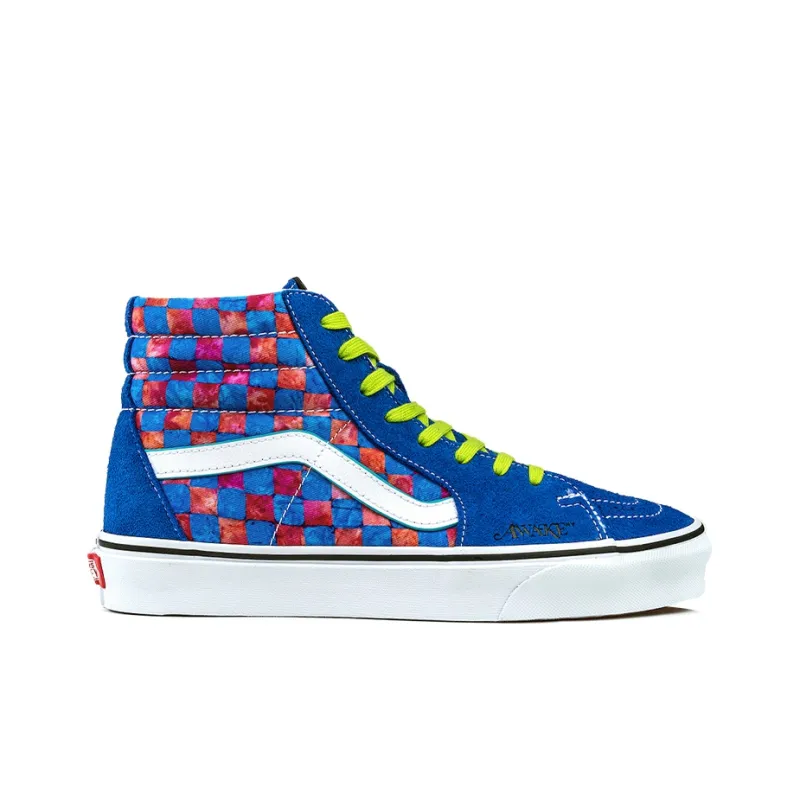 Vans Awake NY X Sk8-Hi 'Blue Checkerboard'-1