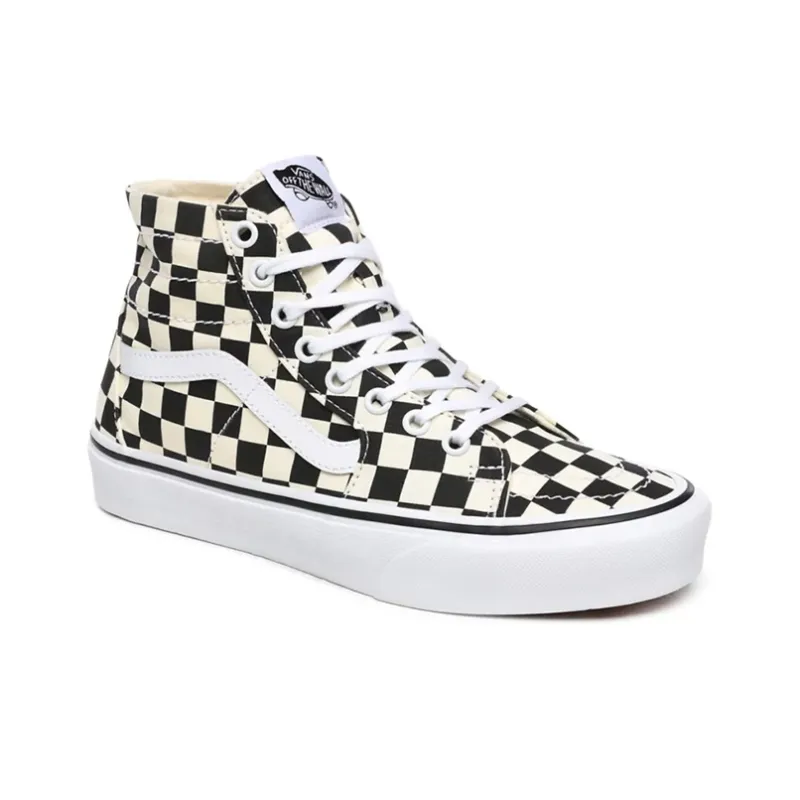 Sk8 Vans Hi Tapered 'Checkerboard Black'-2