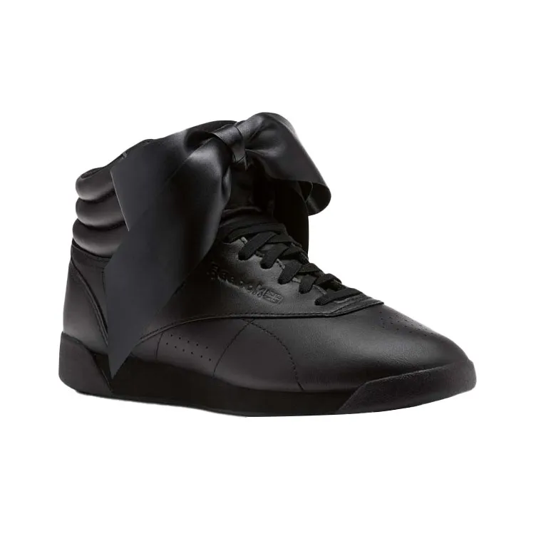 Reebok Women's Freestyle Hi Satin Bow Women's-3
