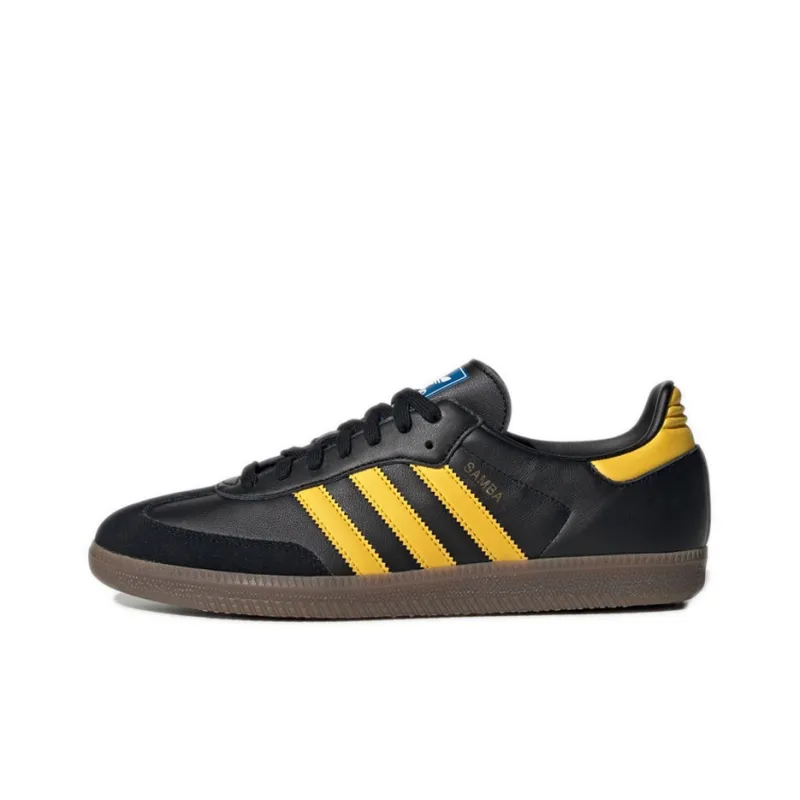 Adidas Samba Og Core Black Equipment Yellow-0